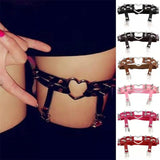 Harajuku Punk Leather Rivets Hip-Hop Leg Ring