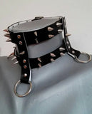Harajuku Punk Rock Gothic Leather Choker Spike Rivet Collar Anime Necklace