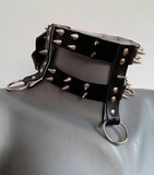 Harajuku Punk Rock Gothic Leather Choker Spike Rivet Collar Anime Necklace
