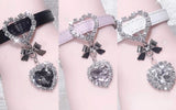 Harajuku Colorful Love Heart Bowknot Bracelet for Girls