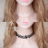 Harajuku Clavicle Chain Lace Short Necklace