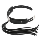 Harajuku Tassel Leather Goth Punk Choker Necklaces Women Men