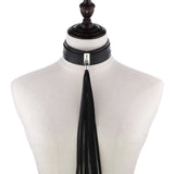 Harajuku Tassel Leather Goth Punk Choker Necklaces Women Men