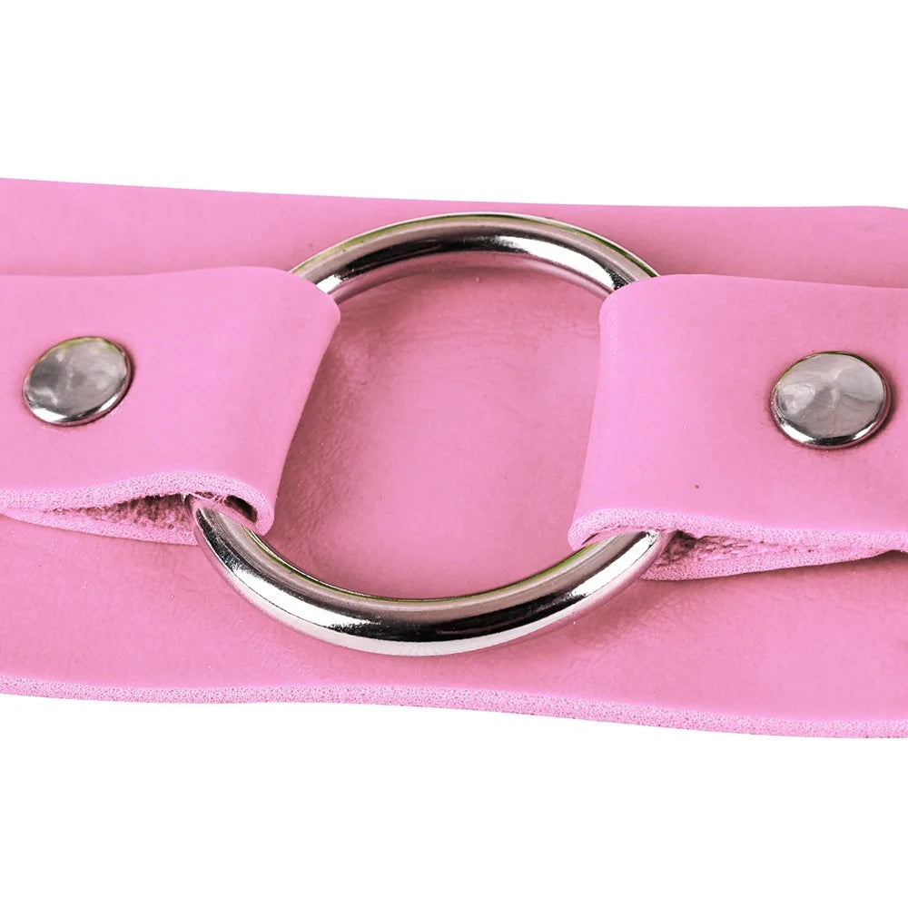 Harajuku Vintage Heart Choker Harness Necklace