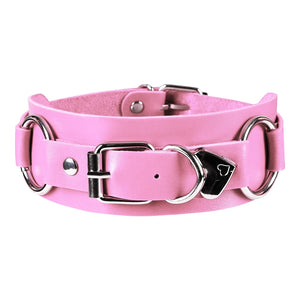 Harajuku Vintage Heart Choker Harness Necklace