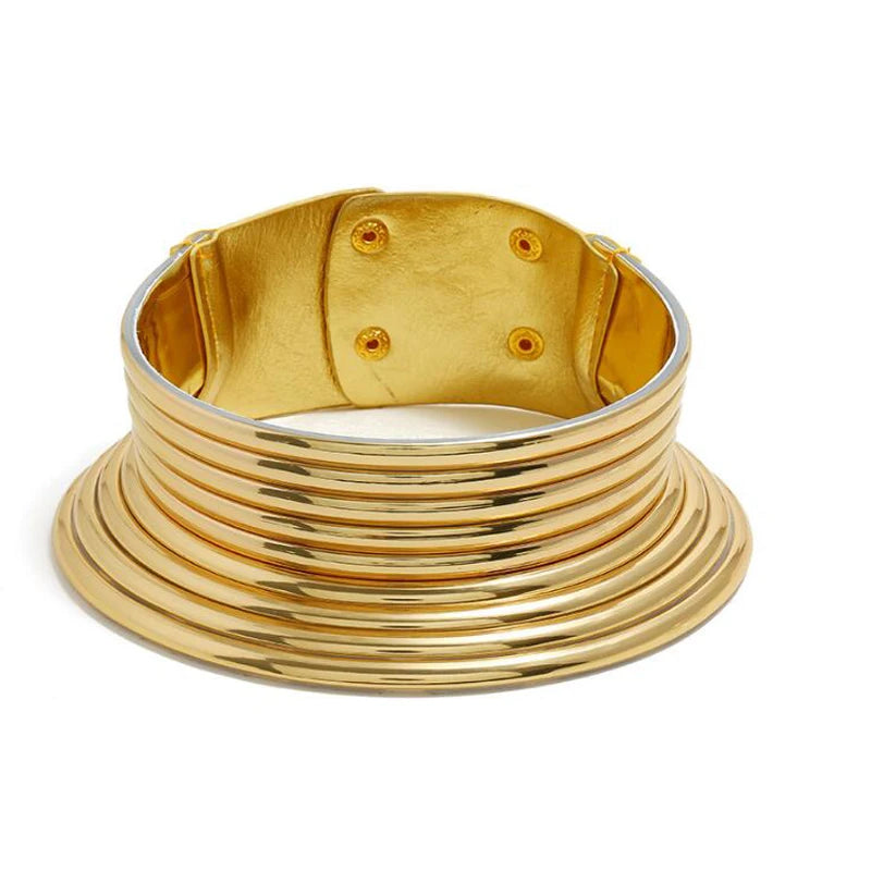 Harajuku long neck collar necklace for women