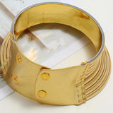 Harajuku long neck collar necklace for women
