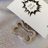 Harajuku Punk Rok Stainless Steel Choker Dog Tag Necklace