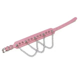 Harajuku Rock Street Sexy Bondage PU Leather Collar Love Necklace