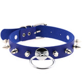 Harajuku Spiked Choker Metal Punk Necklace