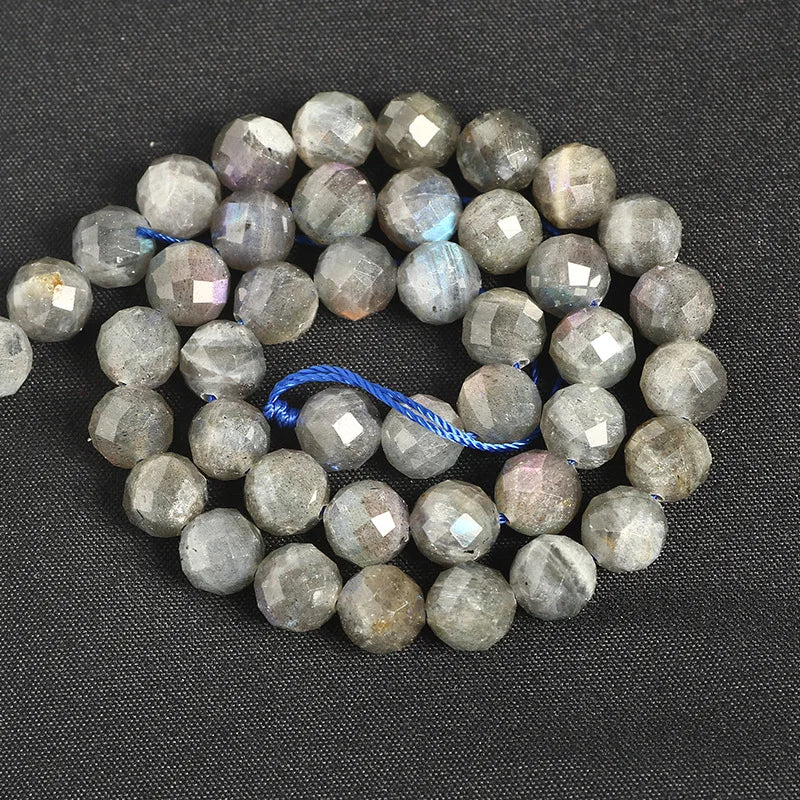 Hard Disk Cut Stone Beads Semi-Finished Jewelry Accessories