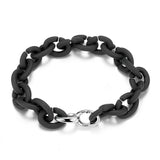 Hard Rubber Bracelet Chain 10 For Women Jewelry DIY Gift