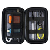 Waterproof 4 Slot Watch Box Organizer Travel Zipper Case