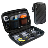Waterproof 4 Slot Watch Box Organizer Travel Zipper Case