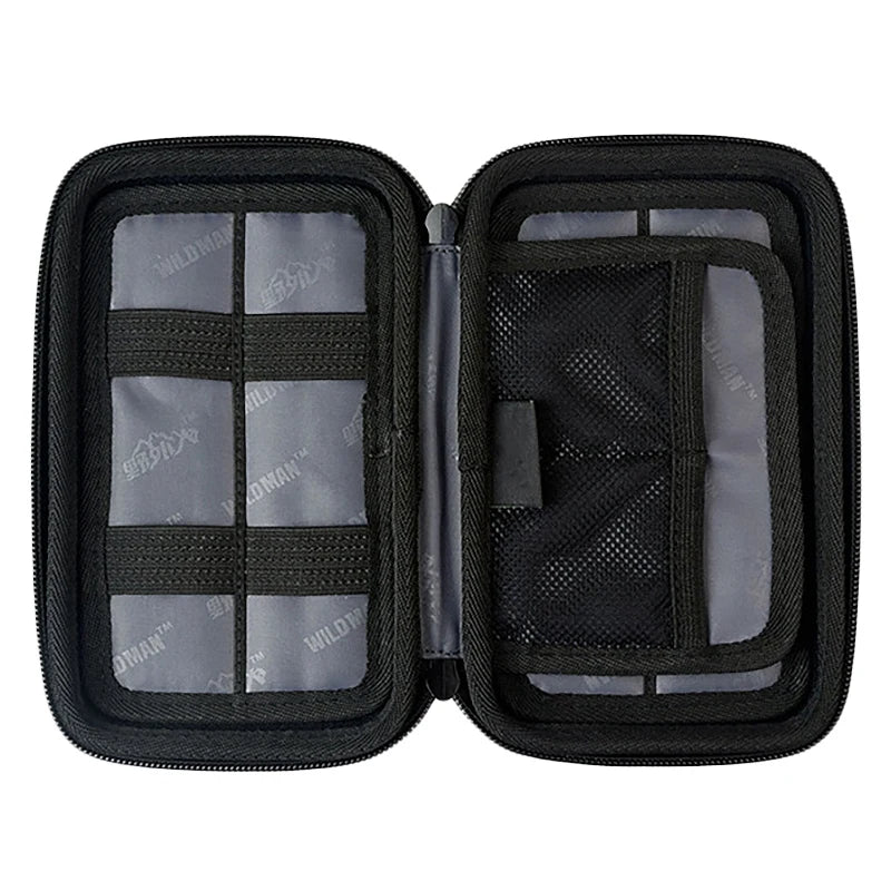 Waterproof 4 Slot Watch Box Organizer Travel Zipper Case