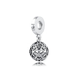 925 Silver Heart Charms for Bracelets Necklace DIY Jewelry