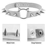 Punk Rivet Harajuku Necklace Women Choker Collar