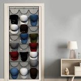 Hat Organizer Rack Waterproof Baseball Cap Door Hanging Storage Rack