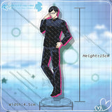 Sakamoto Anime Figure Acrylic Display Stand Decor Gift