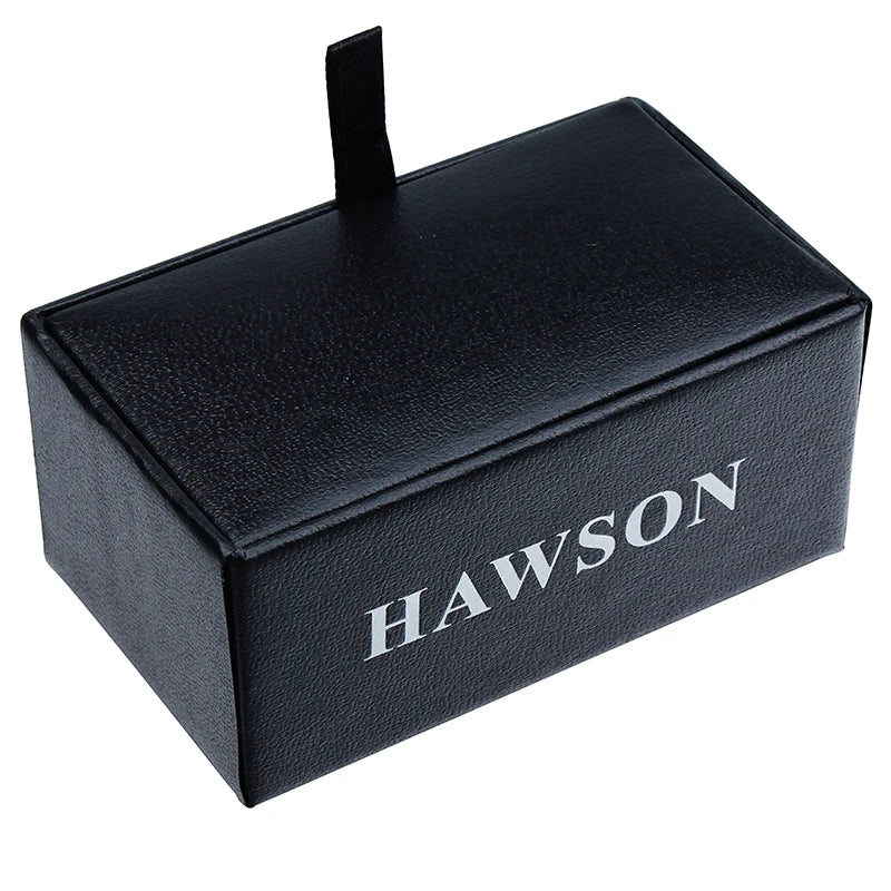Hawson Colorful Enamel Cufflinks for Men Wedding Dress