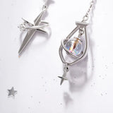 Haya Studio Tassel Drop Earrings Silver Needles Engagement Jewelry