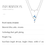 Haya Studio Women Necklace Chain Pendant Party Choker Fine Jewelry