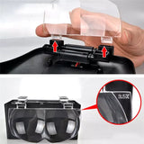 Head Magnifier with LED Reading Magnifier Loupe Glasses 4 Lens