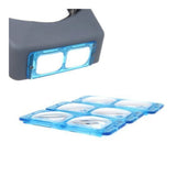 Head-Mounted Magnifying Glass for Clock Repair and Jewelry Making