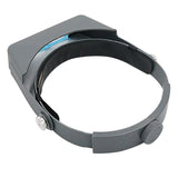 Head-Mounted Magnifying Glass for Clock Repair and Jewelry Making