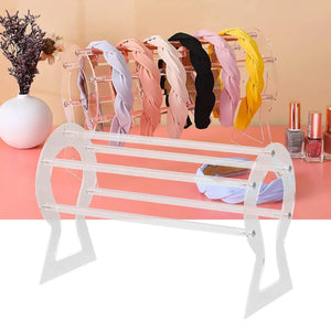 Headband Display Holder Decorative Organizer Necklaces Jewelry Stand