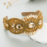 French Vintage Rhinestone Headband