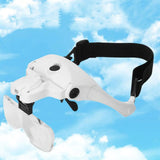 Headband Magnifying Glass Loupe Jewelry Watch Repair