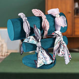 2-Layer Headband Holder Jewelry Display Stand Hair Hoop Organizer