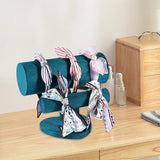 2-Layer Headband Holder Jewelry Display Stand Hair Hoop Organizer