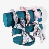 2-Layer Headband Holder Jewelry Display Stand Hair Hoop Organizer