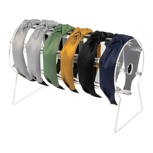 Clear Headband Display Organizer Storage Rack Hair Hoop Display Stand