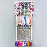 Headband Holder Hair Bows Organizer For Women Girls Hanging Scrunchie