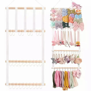 Headband Holder Hair Bows Organizer For Women Girls Hanging Scrunchie