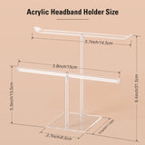 Acrylic Headband Stand Display Rack for Hairbands