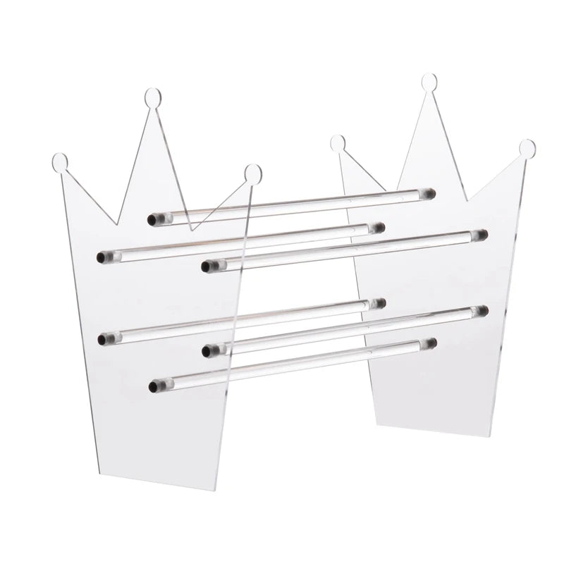 Clear Headband Holder Organizer for Hair Ties and Jewelry