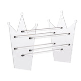 Clear Headband Holder Organizer for Hair Ties and Jewelry