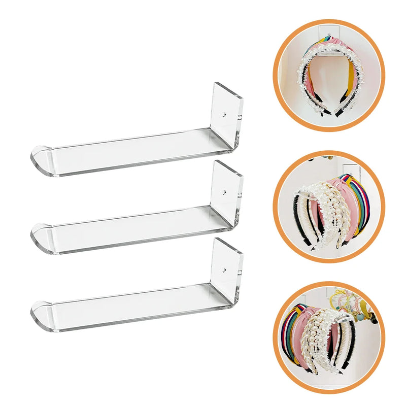 Acrylic Headband Holder Organizer Hair Wall Stand Storage