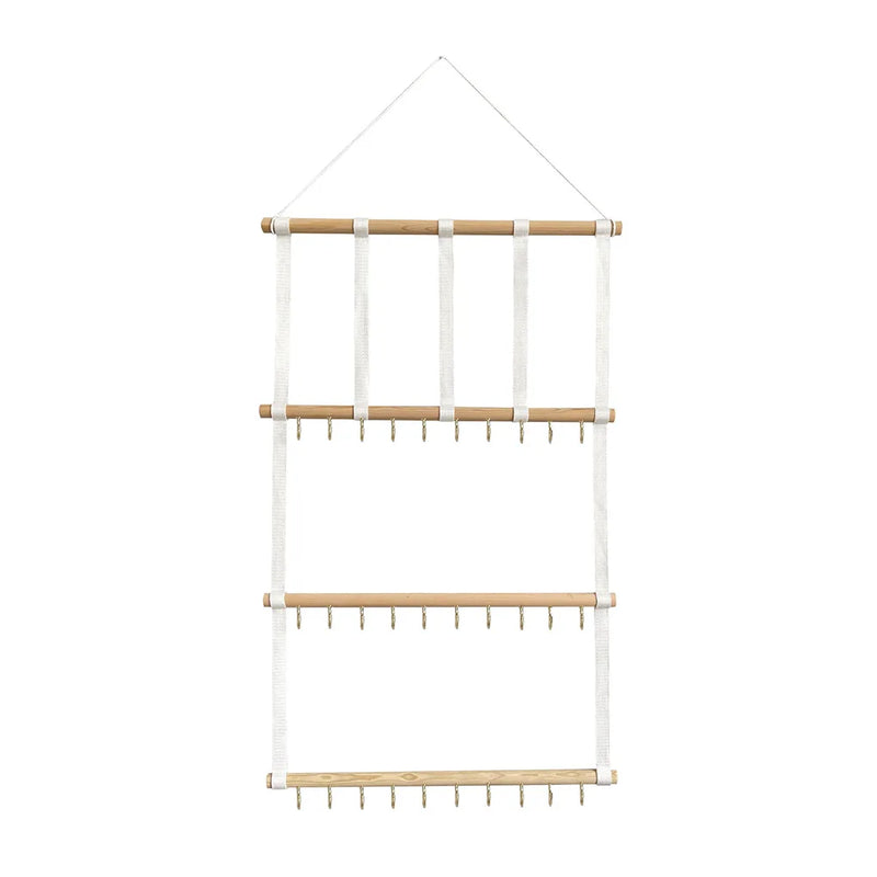 Wood Hair Band Holder Wall Door Hanging Organizer