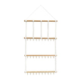 Wood Hair Band Holder Wall Door Hanging Organizer