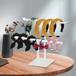 Headband Holder with Stable Base Hair Hoop Organizer
