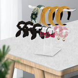 Headband Holder with Stable Base Hair Hoop Organizer