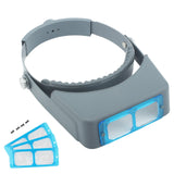 Headband Magnifier Binocular Magnifying Glass Jewelry Magnifiers Head-mounted