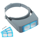 Headband Magnifier Binocular Magnifying Glass Jewelry Magnifiers Head-mounted