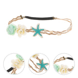 Mermaid Hair Beach Hairband Star Sea Bridal Headpiece