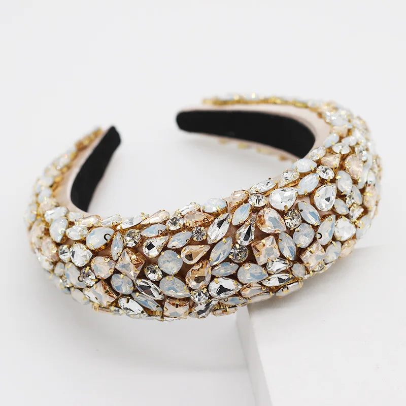 Baroque Jewelled Hairband Women's Embellished
